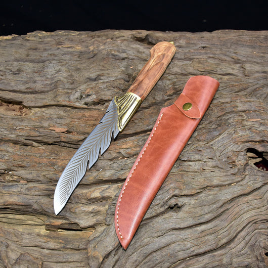 Cuchillo Deshuesador Forjado a Mano para Frutas y Verduras - Image 12