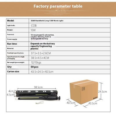 Lámpara de Inspección Magnética USB con Pantalla Digital - Image 12