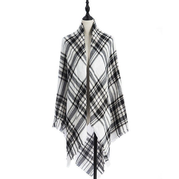 Pashmina Reversible Talla Grande - Chal Doble Cara Suave y Versátil