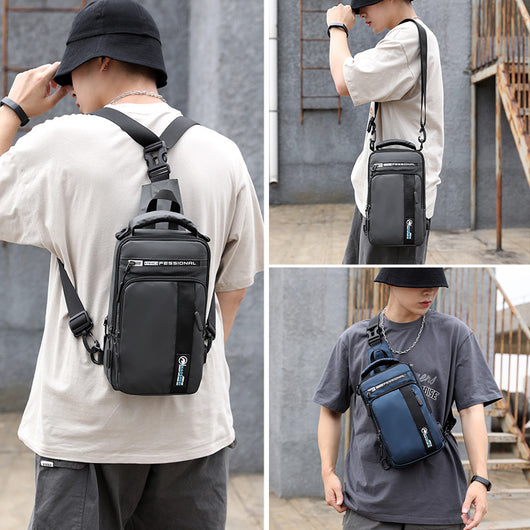 Bolsa de Pecho Multifuncional para Hombre - Diseño Moderno de Una Correa - Image 13