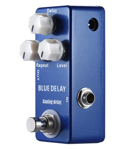 Pedal de Delay Analógico Mini Deep Blue - True Bypass para Guitarra - Image 3