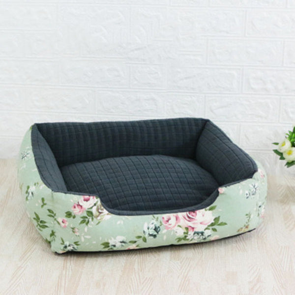 Cama Cuadrada Acogedora para Mascotas