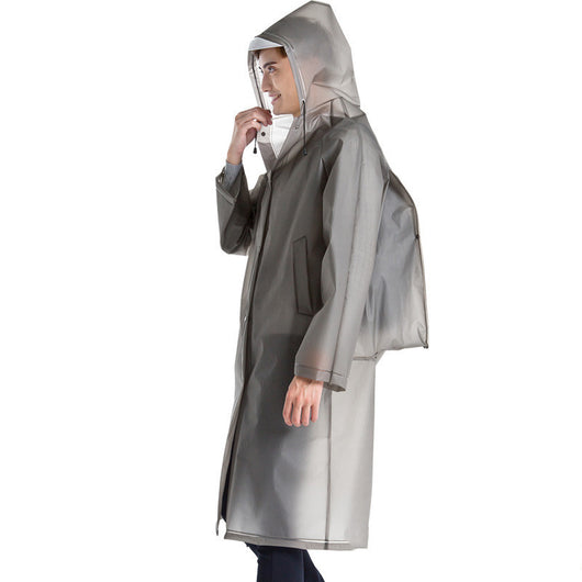 Mochila Escolar Impermeable 2 en 1 con Poncho de Lluvia - Image 13