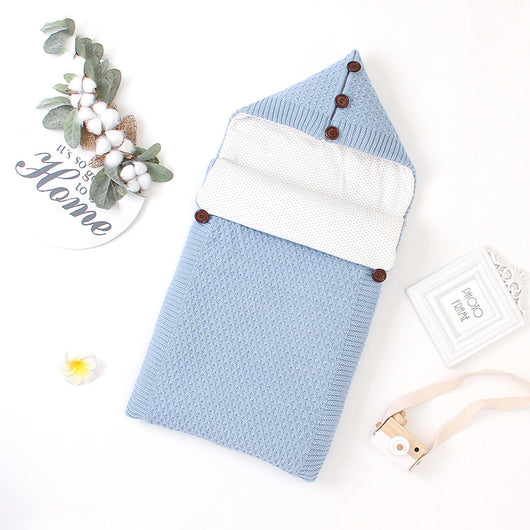 Saco de Dormir Envolvente Acolchado con Cierre de Cremallera Antipatadas para Recién Nacidos - Image 7