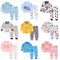 Pijamas de Otoño e Invierno para Niñas - Conjunto Cálido de Manga Larga