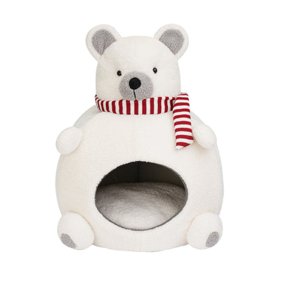 Casa Cama Térmica para Mascotas - Diseño Oso Polar 4 Estaciones - Image 5