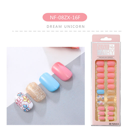 Uñas Postizas con Brillo Waterproof - Kit DIY en Caja - Image 16