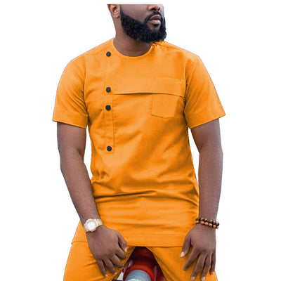 Conjunto Dashiki Africano: Pantalón y Camisa para Hombre - Image 8