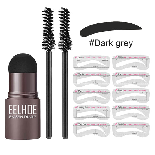 Set de Moldes para Cejas con Polvo de Maquillaje - Image 4