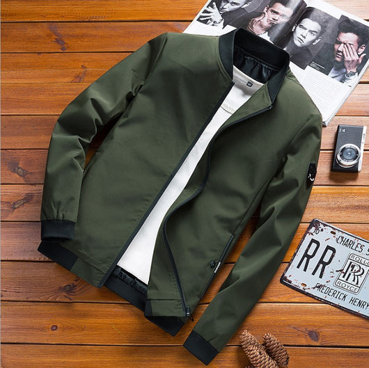 Chaqueta Slim Fit Coreana para Hombre - Abrigo Versátil Primavera Otoño - Image 3