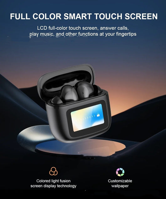 Auriculares Bluetooth con Cancelación de Ruido y Pantalla Táctil a Color - Image 9