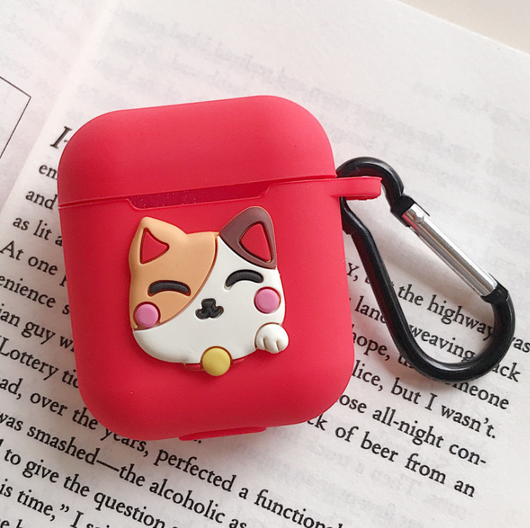 Funda Protectora para AirPods con Diseño Kawaii - Carcasa Silicona Antigoipes Estilo Coreano Japonés - Image 44