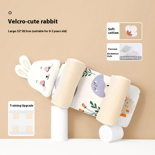 Almohada Correctora de Cabeza para Bebé Xiaomi 0-12 Meses con Cáscara de Trigo - Image 22