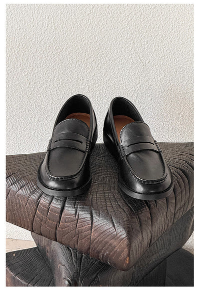 Zapatos Casuales Retro de Negocios para Hombre - Diseño Versátil sin Cordones - Image 18