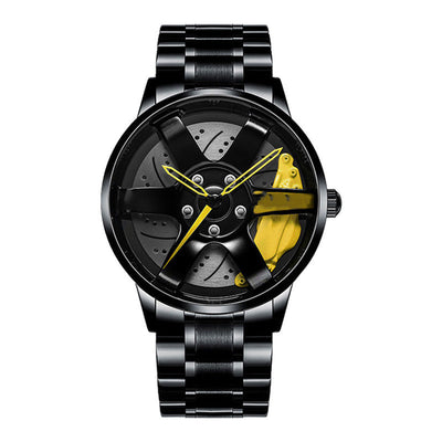 Reloj Automático para Hombre con Movimiento de Ruedas y Acabado Chapado al Vacío - Image 7
