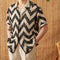 Cardigan Tejido Corto Holgado para Playa