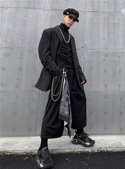 Traje Suelto de Manga Larga para Hombre - Estilo Moderno - Image 3