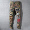 Pantalones Holgados con Parche Estampado