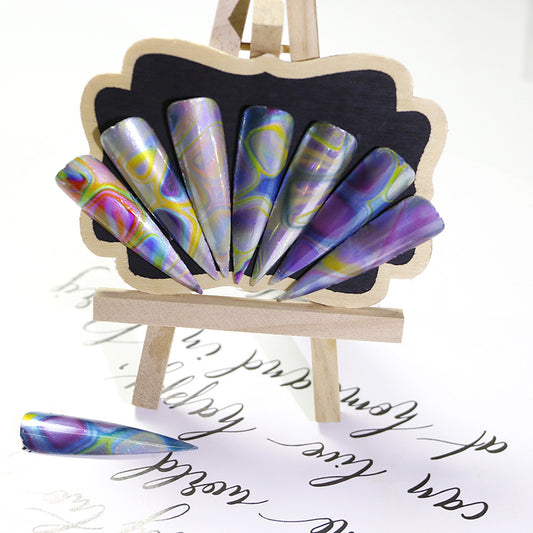 Stickers de Diseño Creativo para Uñas con Estrellas - Image 2