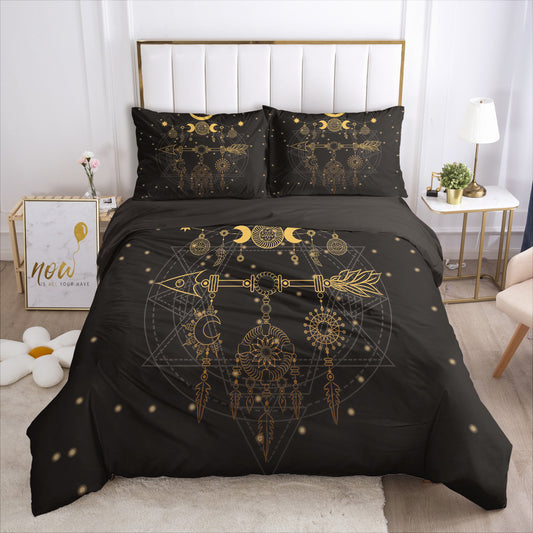 Juego de Cama 3D con Diseño Digital, Funda Nórdica Estampada