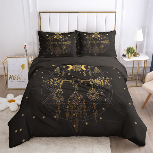Juego de Cama 3D con Diseño Digital, Funda Nórdica Estampada