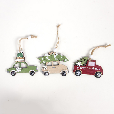 Adorno Navideño de Madera Artesanal para Árbol - Image 6