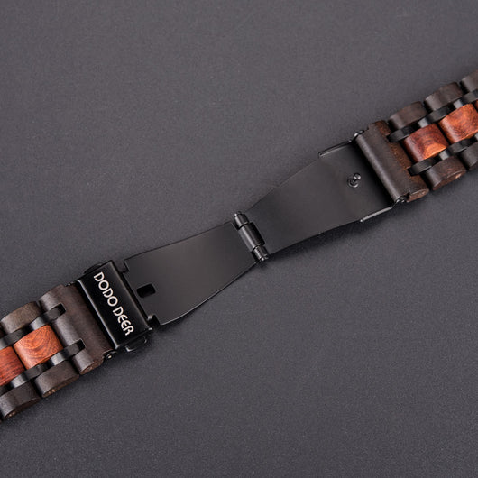 Reloj de Cuarzo para Hombre en Madera Natural - Image 3