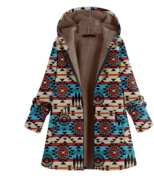 Chamarra Negra de Algodón Bordada Estilo Retro con Cierre - Image 7