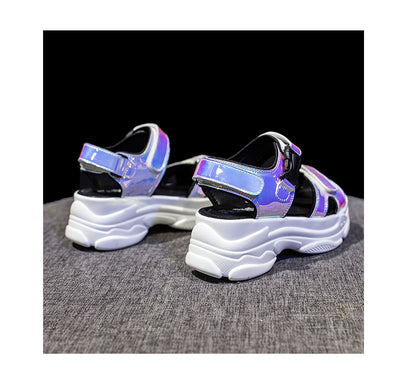 Sandalias Cómodas con Velcro para Mujer - Image 3
