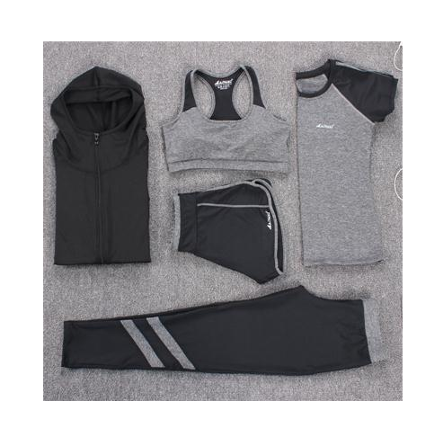 Conjunto de Fitness Deportivo Holgado para Mujer - Talla Grande Yoga y Running