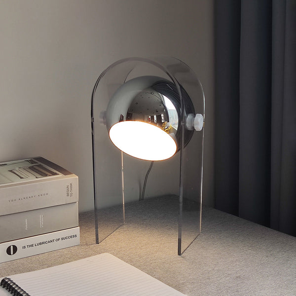 Lámpara de Mesa Nórdica Minimalista en Acrílico para Dormitorio