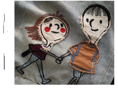 Shorts Vintage de Cintura Elástica con Bordados y Pierna Ancha - Image 7