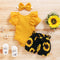 Conjunto Infantil: Top Estilizado y Shorts Estampados con Diadema Gratis