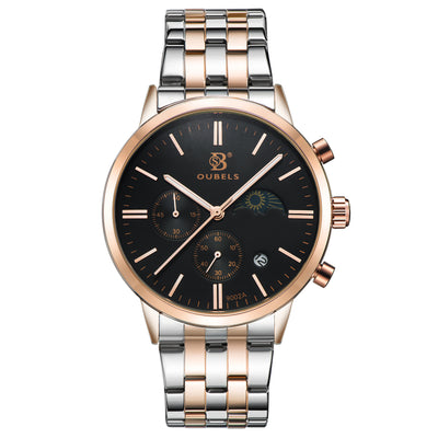 Reloj de Cerámica para Hombre con Diamantes - Diseño Coreano Resistente al Agua - Image 6