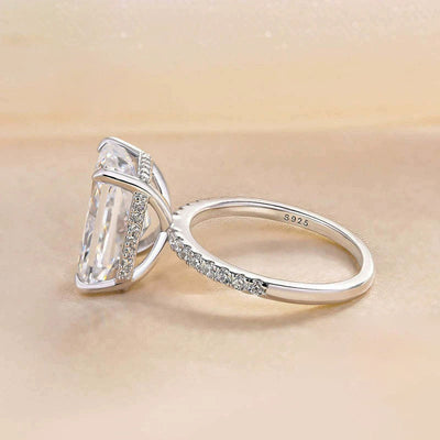 Anillo de Plata 925 con Incrustaciones y 3 Quilates de Circonitas para Mujer - Image 3