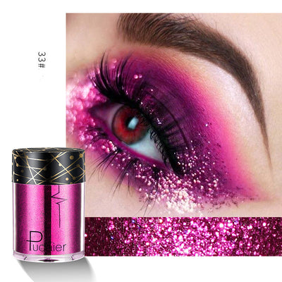 Paleta de Sombras Shimmer Pudaier 3.5G - Maquillaje Profesional con Acabado Mate y Brillante - Image 33