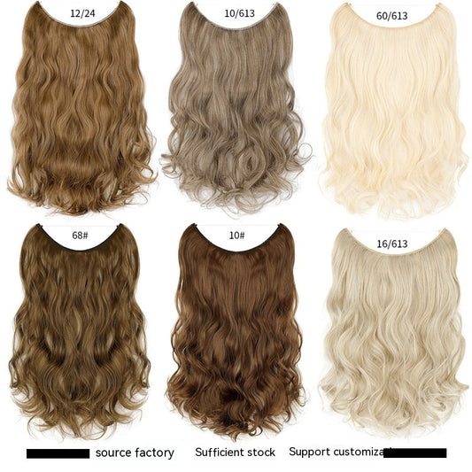 Peluca Integral Única sin Costuras con Extensiones de Cabello - Image 2