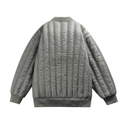 Chaqueta Suelta de Pareja Estilo Japonés a Rayas - Image 5