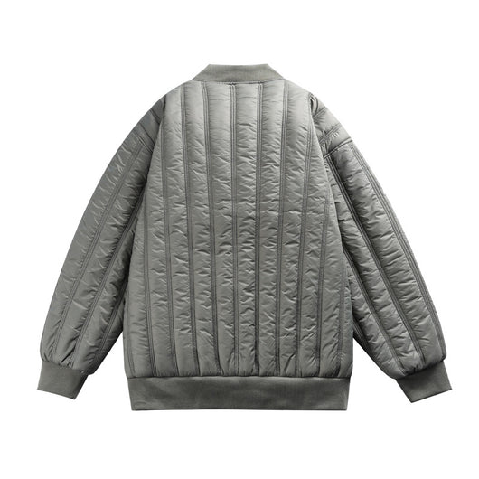Chaqueta Suelta de Pareja Estilo Japonés a Rayas - Image 5