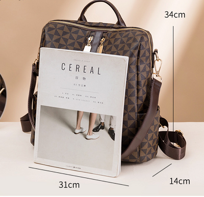 Mochila Antirrobo de Cuero PU para Mujer - Diseño Casual y Seguro - Image 18