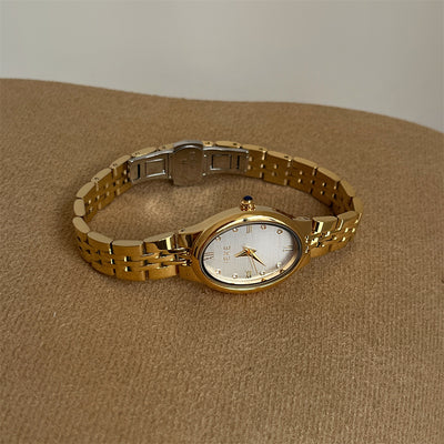 Reloj Elegante de Diseño Exclusivo con Esfera Pequeña y Detalles de Diamante - Image 4