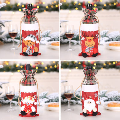 Calcetines Navideños para Botellas de Vino - Image 28
