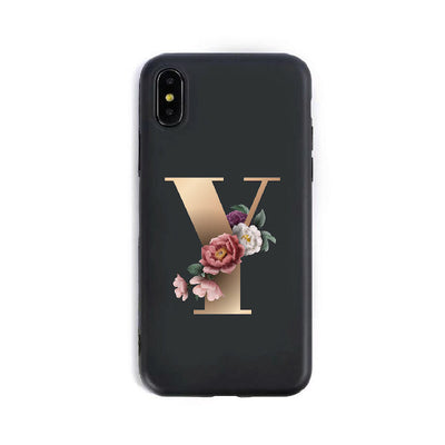 Fundas de Silicona para Teléfono con 26 Letras del Alfabeto Inglés - Image 26