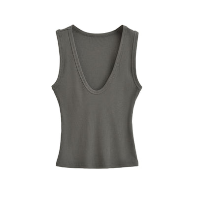 Top Corto Escote en U Profundo para Mujer - Image 7