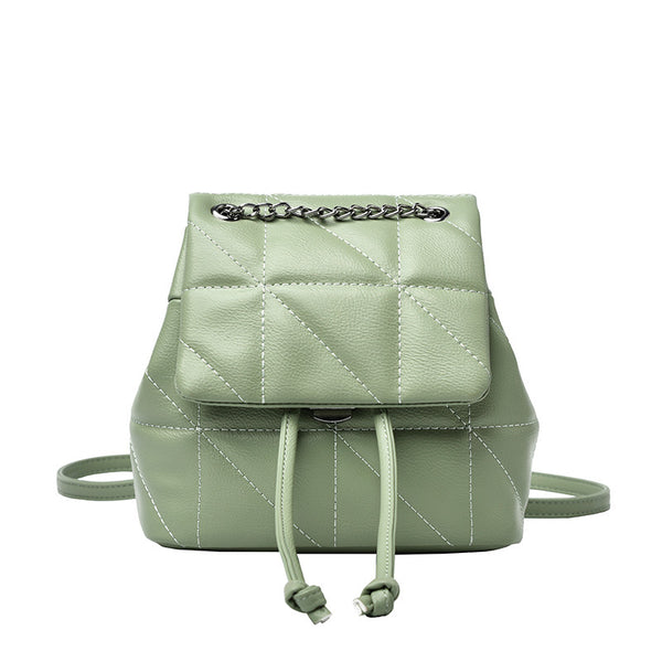 Mochila de Cuero Suave Convertible - Diseño Minimalista y Versátil