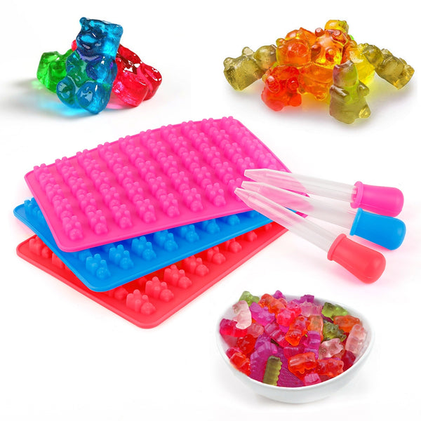 Molde de Silicona Multiuso para Hielo, Dulces y Repostería