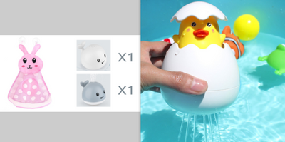 Juguete de Baño Ballena con Rociador Eléctrico por Inducción - Image 32