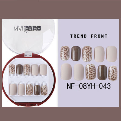 Uñas Postizas Coreanas Removibles Waterproof - Set 30 Piezas Manicura Instantánea - Image 27