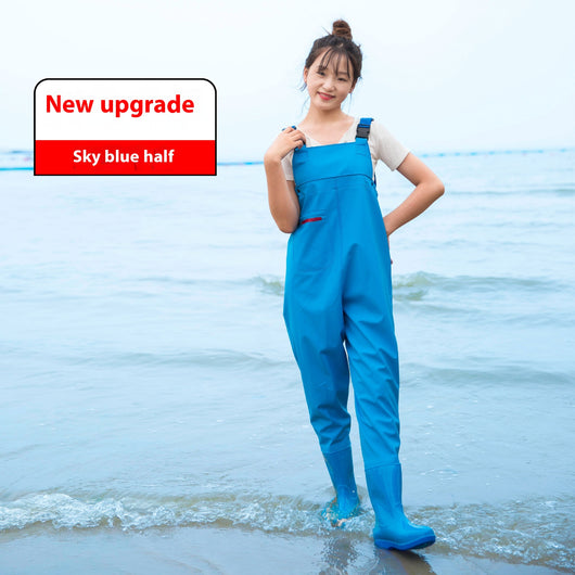 Pantalón Impermeable de Cintura Alta para Mujer - Protección Total - Image 15