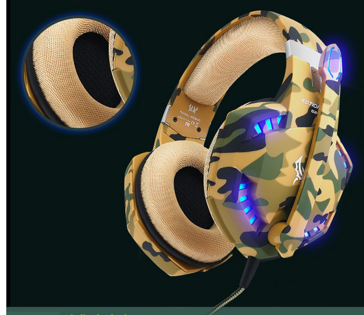 Auriculares Gaming Camuflaje Profesional - Image 5